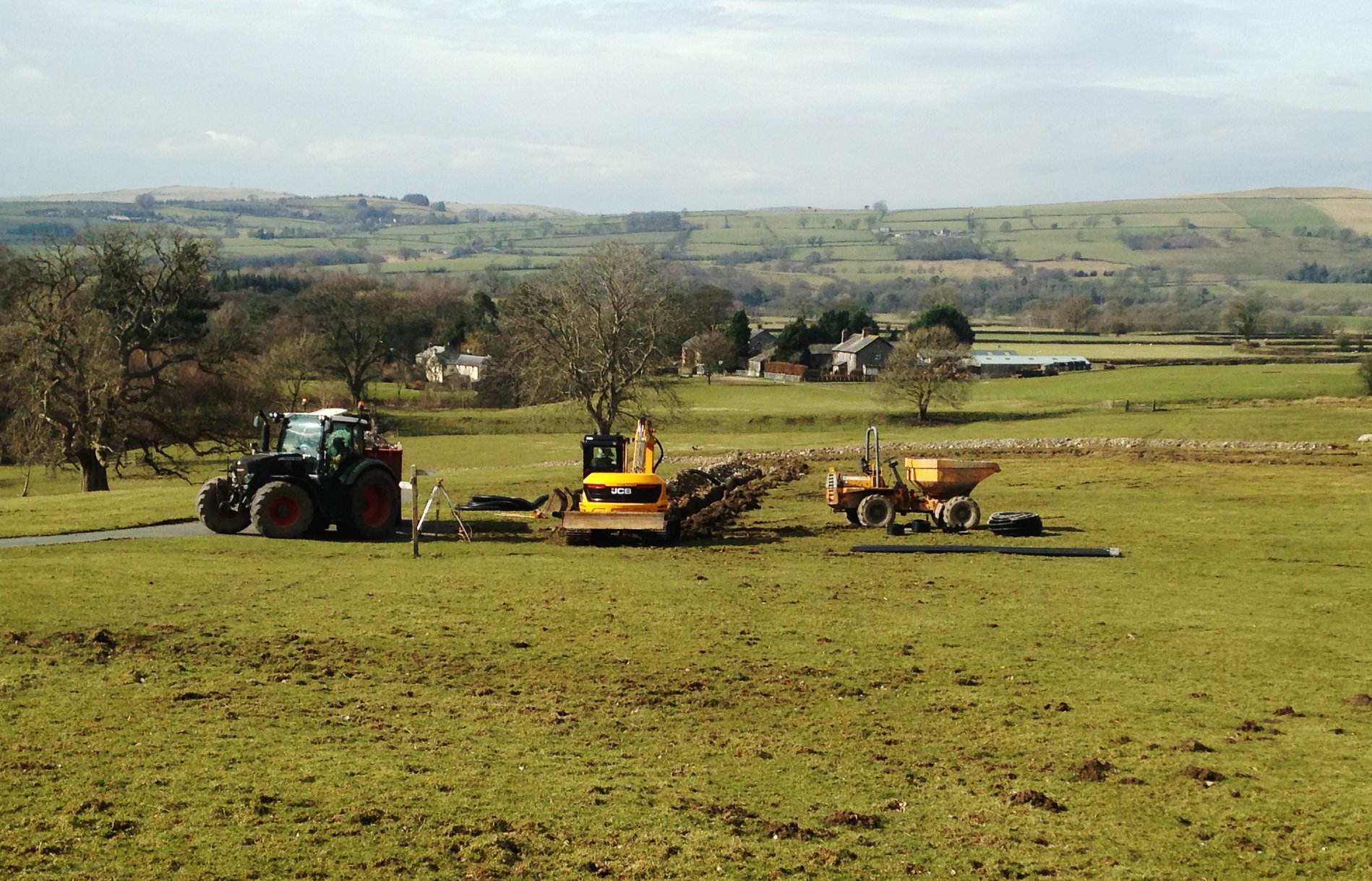 Barbon Manor Paddock Drainage Project – HillClimb UK